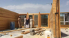 Prefabricated Modern Garden Building, Mini Tiny House, Light Steel Villa, Luxury Style With Kitchen and Bathroom.