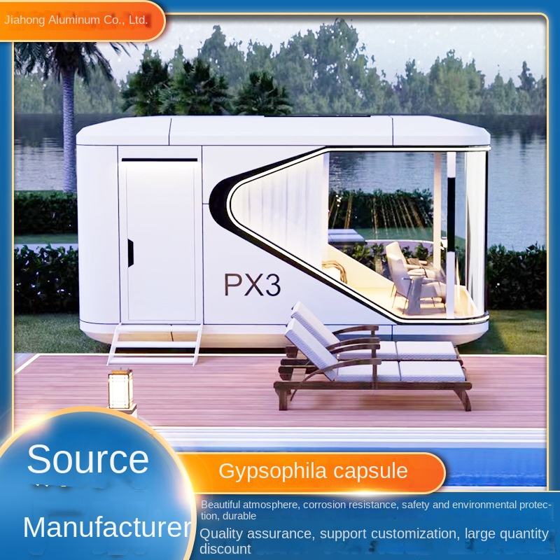 Extendable Capsule House Space Prefabricated Capsule Container House Luxury Portable Modular Prefabricated HousesMobile